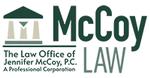 Logo for The Law Office of Jennifer McCoy, P.C.