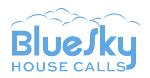 Logo for BlueSky HouseCalls